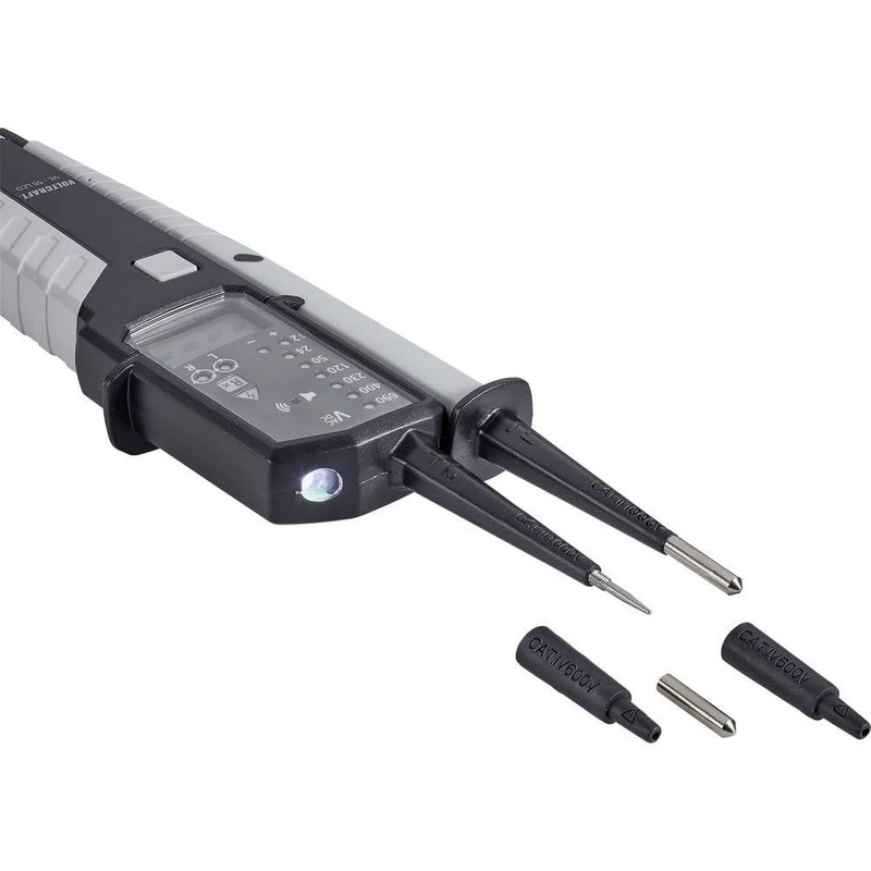 VOLTCRAFT VC-55 LCD Two-Pole Voltage Tester CAT III 1000 V,
