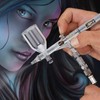Master Airbrush SB86 Dual-Action Side Feed Air Brush Set with