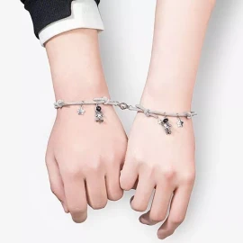 Veraly Set De 2 Pulseras De Imán De Astronauta Para Parejas