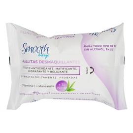 Toallitas Smooth Desmaquillantes Breeze 30 Pz