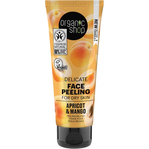 Organic Shop Apricot & Mango Delicate Face Peeling , 75