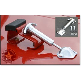 CoolCruisers Land Cruiser FJ40 - Hood Hook - Windshield Hold- Kit - w/Hdwr - Stainless - Pair