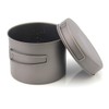 TOAKS Titanium Pot with Pan, 1300 ml