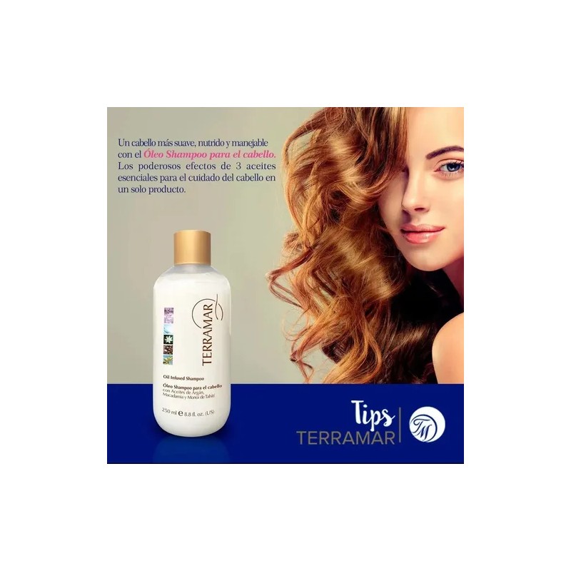 Shampoo Para El Cabello Oleo Terramar® 250 Ml