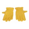 Garden Cowhide Gloves Wear Resistance Full Finger Leather Gloves for