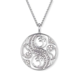 Engelsrufer Women Silver Pendant Necklace - ERN-Balance-ZI