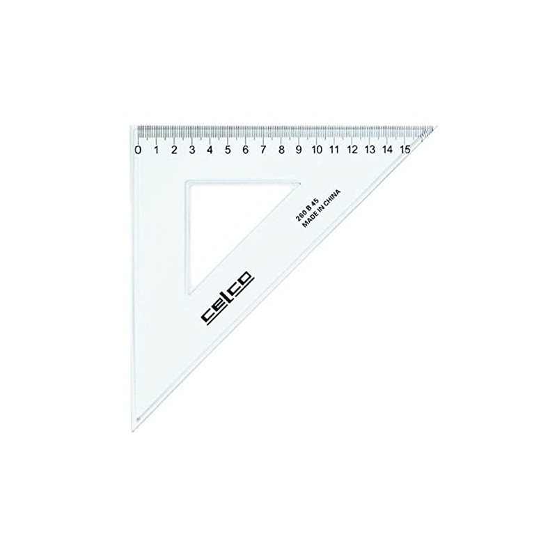Celco 45 Degree Set Square, 26Cm