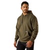 ARIAT Rebar Lightweight Logo Hoodie, Grape Leaf, Large