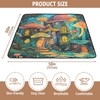 Beautiful Mushroom Houses Baby Play Mat 50" x 50", Playmat