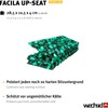 Wechsel Facila UpSeat Thermal Seat Cushion Outdoor Cushion Camping Cushion