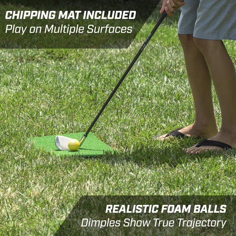 GoSports BattleChip Versus Golf Game - Includes Two 3 ft