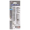 Ohm Electric Flashlight, LED Mini Light, Waterproof Light, Silver, ANSI