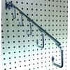 16" L Pegboard 5 Hook Waterfall Faceout Hook, Chrome -