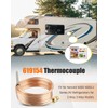 ULXIOM 619154 Thermocouple Compatible with Norcold N300 N300.3 Series RV