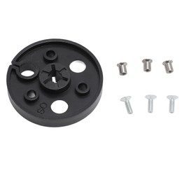 Reel to Reel Tape Controller Empty Tape Nab Hub Center Hub with Mounting Screws for 1/4 7 Inch Reel To Reel Tape Recorders Black