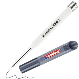 edding 8880 Mounting Marker Graphite, 1 Blister Pack