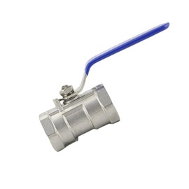 Itisyou Ball Valve, Pipe Ball Valve, Stainless Steel Valve, Threaded Ball Valve with Insulated Handle (3/4")
