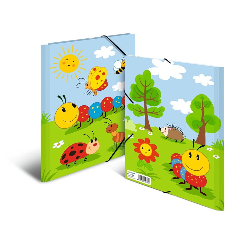 HERMA 19784 DIN A4 kindergarten collection folder, Frieda & Friends,
