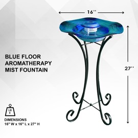 Canary Products Floor Mist Fountain Finish: Blue