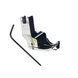 Presser Foot 211-14 - Dual compensating Foot with Strip Gauge. for Industrial Commercial Sewing Machines. Compatible with Juki DDL Models