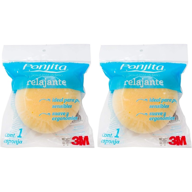 3M Ponjita Esponja Relajante (Modelo Relax), 1 count