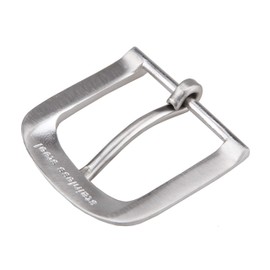 SENWA Stainless Steel Drawing Single Prong Horseshoe Belt Buckle 1.6"(40mm) for 1.5"(38mm) Belt