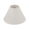 Aspen Creative 58309, Empire Uno Lamp Shade, Cream, 4" Top