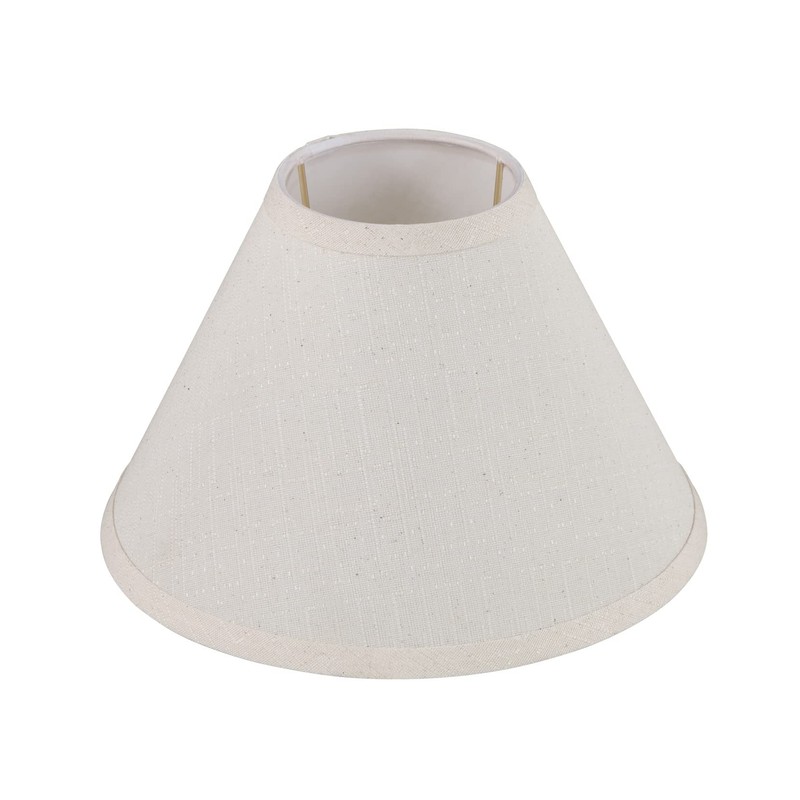 Aspen Creative 58309, Empire Uno Lamp Shade, Cream, 4" Top