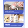 3-Rolls Self-Adhesive Thermal Labels Compatible with Nelko PM220 Bluetooth Label