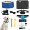 Fiveda Rechargeable Electric Dog Fence System - 220m Wire, 1