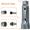 Dgqtrx Upgraded Titanium 520900 RV Water Heater Element with Wrench
