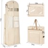 72" Wedding Dress Garment Bag, Beige