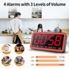 VOCOO Digital Kitchen Timer with 7.8” Extra Large Display, Magnetic