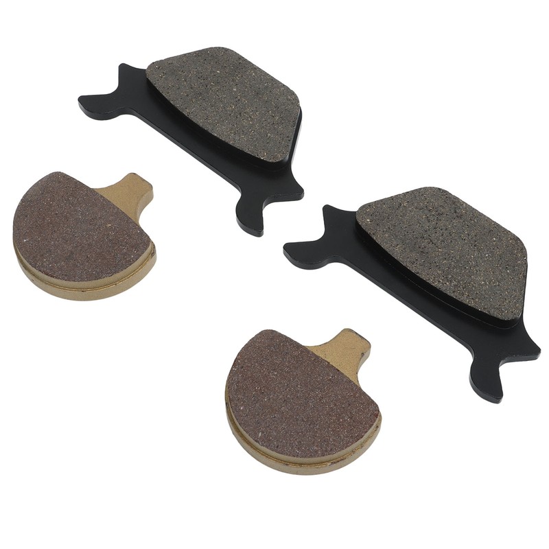 4PCs Motorcycle Front And Rear Brake Pads Brake Accessory Replacement