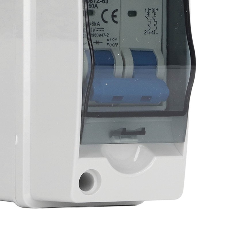 DC Miniature Circuit Breaker, 1000V DC Disconnect Switch with Transparent