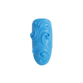 Bluesky UV Gel Emboss Carving Gel for Nail Art, Blue, 05, 8 ml (Requires Curing Under UV/LED Lamp)