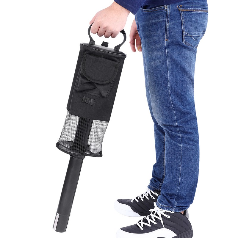 Portable Golf Ball Picker Pick ups Retrievers Pocket Storage Bag