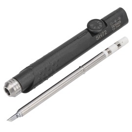 SH72 Portable 65W Electric Soldering Iron NonSlip Handle Temperature Adjustable(SH72KU (Small Knife) )