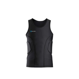 Hover-1 Unisex Adult Padded Tank Top Protective Gear, Black, Small US