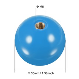 MECCANIXITY Joystick Handle Top Ball Head M6 Red/Green/Black/Yellow/Blue Easy to Install for Arcade Game Part