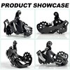 VERKSTAD Bicycle Rear Derailleur Tourney RD-TY500 6/7 Speed Direct Mount