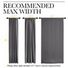 NICETOWN Bedroom Curtains Blackout Curtain Panels - (Gray Color) 52x95