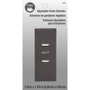 Dritz Clothing Care 82687 Adjustable Pants Hook Extender, Gray 3.25"