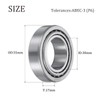 sourcing map 32006X Tapered Roller Bearing Cone and Cup, 30mm