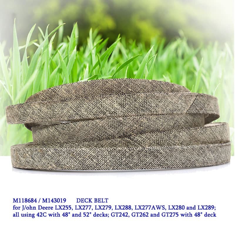 (B62) 0.625x65inch Lawn Mower Deck Belt Replacement V-Belt 754(954)-0350 M118684