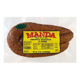 Manda Green Onion Sausage 24oz (2 Pack)