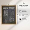 Wallbuddy Space Exploration Patent Poster | Goddard Rocket, Shuttle System,