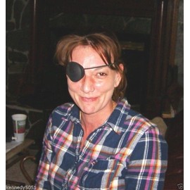 The Best Eye Patch  World's Best Eye Patch - ADULT BLACK ,LASTS FOR YEARS , replaceable elastic