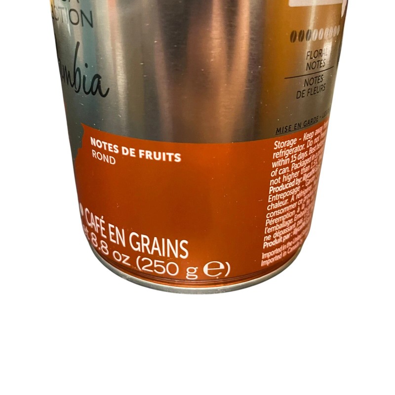 illy Coffee Arabica Selection Whole Bean Colombia Single Origin 8.8