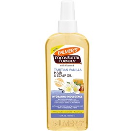 Palmer's Cocoa Butter Formula Tahitian Vanilla Aceite Capilar, 150ml | Hidratante y Nutritivo, Para Cabello y Raíces, Brillo y Suavidad, Control del F